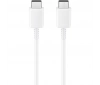 Original cable Samsung DW767JWE GP-TOU021RFCWW USB-C - USB-C 1.8M White (bulk EU)