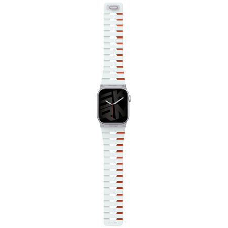 Pasek Skinarma Gemini do Apple Watch     42/41/40 mm jasnomiętowy
