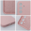 Futerał SILICONE 2mm do SAMSUNG A35 5G pudrowy róż