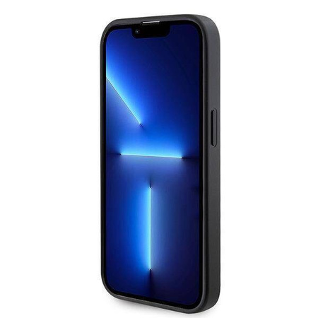 Guess GUHMP15LPSAHMCK iPhone 15 Pro 6,1&quot; schwarz/schwarzes Hardcase Saffiano MagSafe