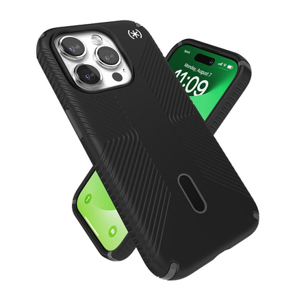 Speck Presidio2 Grip ClickLock & Magsafe - Etui iPhone 15 Pro (Black / Slate Grey / White)