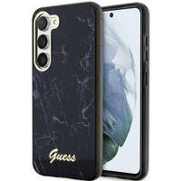 Guess GUHCS23MPCUMAK S23 +S916 czarny/black hardcase Marble