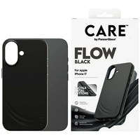 Etui CARE by PanzerGlass Feature FLOW MagSafe na iPhone 17 - czarne