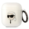 Original Handyhülle APPLE AIRPODS Karl Lagerfeld Karl`s Head (KLA2HNIKTCT) transparent