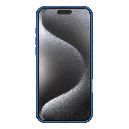 Etui Nillkin Super Frosted Shield Pro Magnetic Case na iPhone 16 Pro - niebieskie