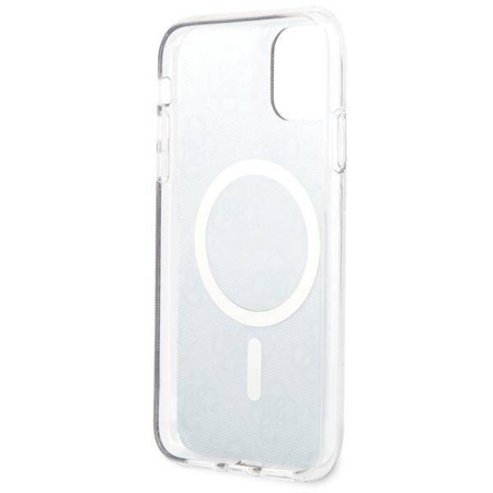 Guess GUHMN61H4STK iPhone 11 6.1" black/black hardcase 4G MagSafe