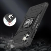 Wozinsky Ring Armor Tough Hybrid Case Cover + Magnethalterung für Samsung Galaxy A23 blau