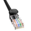 Baseus High Speed ​​Cat 5 RJ-45 1000 Mbit/s Ethernet-Kabel 8 m rund – Schwarz