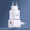Wandladegerät GaN 33W PPS USB C/USB Dudao A13Pro - weiß