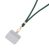 3MK EasyClip Dark Green (gold) smycz do telefonu
