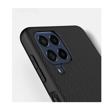 Nillkin Textured Case verstärktes Gehäuse mit Gelrahmen Samsung Galaxy M53 5G schwarz