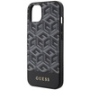 Guess GUHMP14SHGCFSEK iPhone 14 6.1&quot; schwarz/schwarz Hardcase GCube Stripes MagSafe