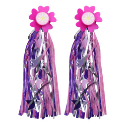 Wstążki ozdobne na kierownice rowerową FSAKB-093-6 wielokolorowe