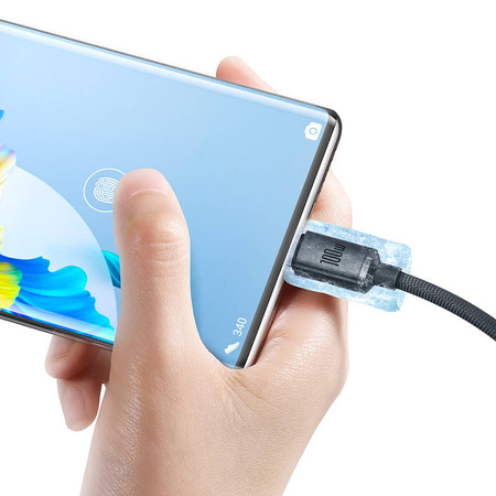 Baseus Crystal Shine Series Fast Charging Data Cable USB to Type-C 100W 2m Black