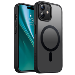 Nakładka Etteri Matt Mag do iPhone 12 / 12 Pro 6,1" czarna