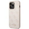 Guess GUHCP14XG4GFPI iPhone 14 Pro Max 6.7 &quot;pink / pink hard case 4G Metal Gold Logo
