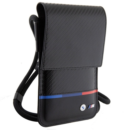 Bag BMW Carbon Tricolor Line (BMOWBPUCARTCBK) black