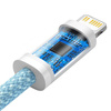 Baseus Dynamic kabel USB Typ C - Lightning Power Delivery 20W 2m  niebieski (CALD000103)