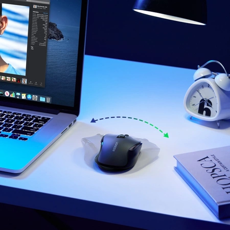 Ugreen USB Optical Wireless Mouse 2.4GHz 4000 DPI black (MU006)