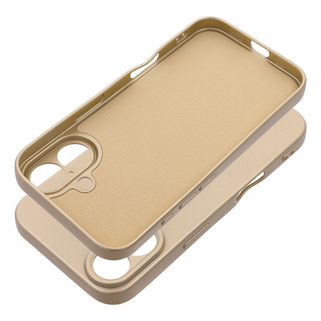 Futerał METALLIC do IPHONE 16 złoty