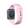 3MK Silicone Watch Strap Powder Pink dla Apple Watch 42/44/45/49 mm