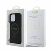 GUESS futerał do IPHONE 16 Pro kompatybilny z MagSafe GUHMP16LPSAHMCK (PU Saffiano Classic Logo) czarny