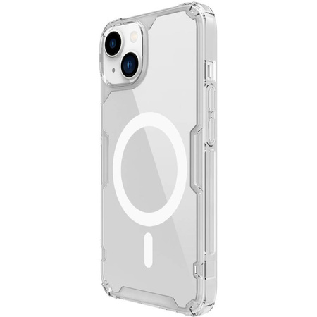 Nillkin Nature Pro armored case with MagSafe for iPhone 15 - white
