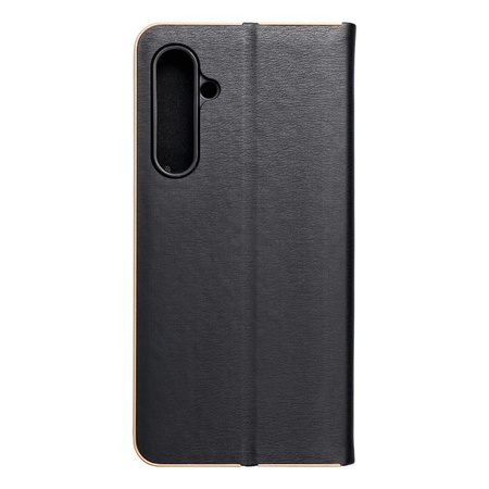 Kabura LUNA Book Gold do SAMSUNG S23 FE czarny