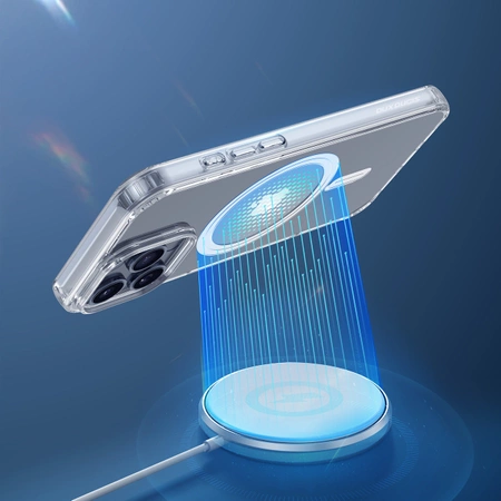 Dux Ducis Clin Mag Hülle mit MagSafe für iPhone 16 Pro – transparent