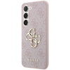Oryginalne Etui GUESS hardcase 4G Big Metal Logo GUHCSA354GMGPI do Samsung Galaxy A35 różowy