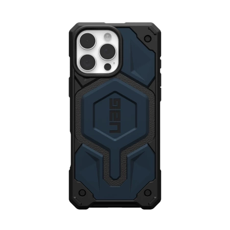 UAG Monarch Pro Hülle mit MagSafe für iPhone 16 Pro Max – blau