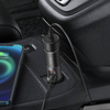 Baseus Share Together ładowarka samochodowa USB / USB Typ C / gniazdo zapalniczki 120W Quick Charge Power Delivery szary (CCBT-C0G)