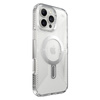 Speck Presidio Perfect-Clear Grip ClickLock & MagSafe - Etui iPhone 16 Pro Max (Clear / Chrome Finish / Serene Silver)