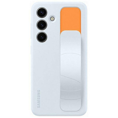 Samsung Standing Grip Case EF-GS921CLEGWW with holder / stand for Samsung Galaxy S24 - light blue