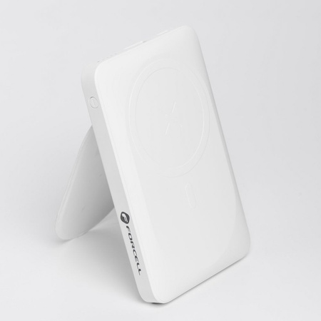 FORCELL Powerbank F-Energy MagStand F10K2 10 000mAh 20W kompatybilny z MagSafe biały