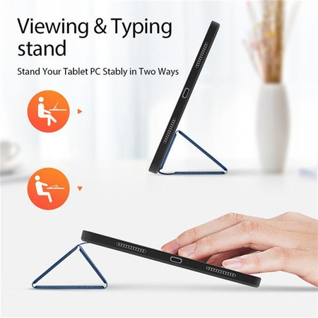 DUX DUCIS Domo - etui składane z miejscem na rysik do iPad Air 4/5 10.9 czarne