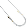 3MK EasyClip White (gold) Smycz do telefonu