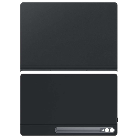 Etui z klapką i podstawką do Samsung Galaxy Tab S9+ Smart Book Cover - czarne