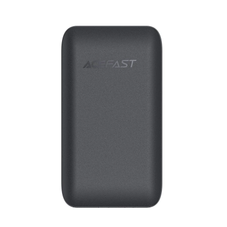 Acefast A100 65W GaN 2 USB-C+ USB-A Ladegerät ultradünn – Schwarz
