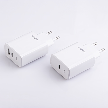 Maxlife ładowarka sieciowa PD QC MXTC-10-20C 1x USB-C 20W biała