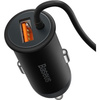 Baseus CW01 MagSafe 15W USB 25W inductive car charger - black
