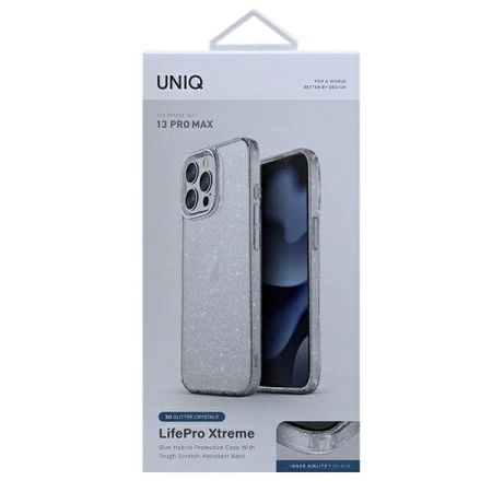 Uniq LifePro Xtreme Hülle für iPhone 13 Pro Max – transparent