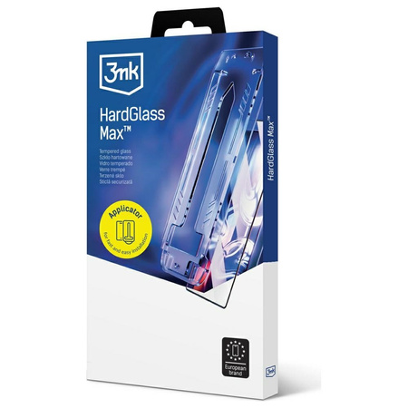 Szkło hartowane 3MK HardGlass Max        z aplikatorem do Google Pixel 10/10 Pro