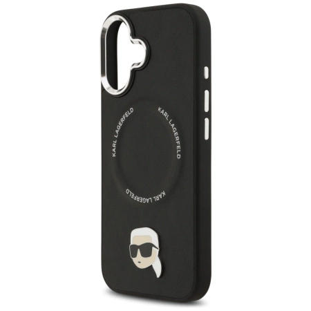 Karl Lagerfeld Karl Pin MagSafe Case for iPhone 17 - Black