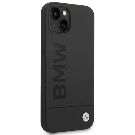 Original Case IPHONE 14 PLUS BMW Hardcase Silicone Signature Logo Magsafe black