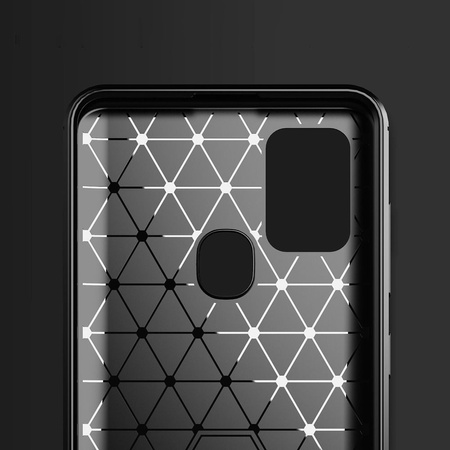 Futerał CARBON do SAMSUNG Galaxy A21S czarny