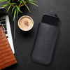 Futerał Skórzany Uniwersalny Slim Kora 2 - do Samsung I9100 Galaxy S2/LG L7/Xperia J czarny