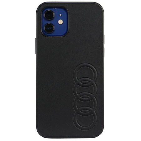 Audi Synthetic Leather iPhone 11 Pro 5.8" black/black hardcase AU-TPUPPCIP11-TT/D1-BK