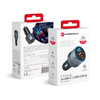 FORCELL F-ENERGY Alu - ładowarka samochodowa 85W PD+QC4.0+SAM SFC 2.0, 2xUSB C+USB A