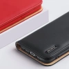 Dux Ducis Hivo echt Leder booktype case schutzhülle aufklappbare hülle für iPhone 14 Pro braun